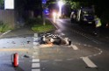 VU Krad Klein Traktor Koeln Hahnwald Bonner Landstr Unter den Birken P019